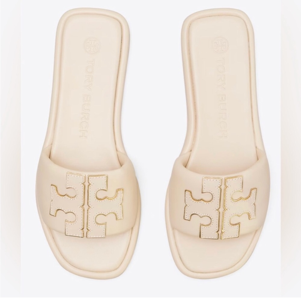 Tory Burch Double T Sports Slides